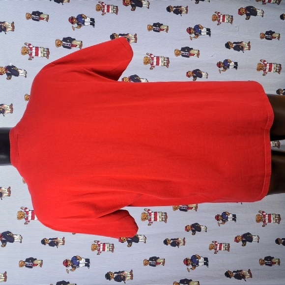 Vintage Y2K Minnie Mouse Mickey & Co Disney red & yellow graphic XL t-shirt - Picture 4 of 5